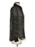 Theory Animal Print Black Long Sleeve Blouse Size P (petite) - photo 4
