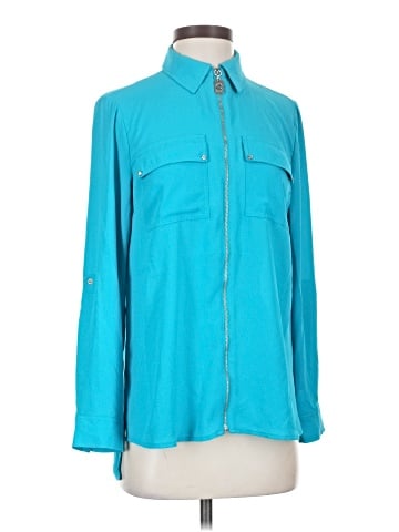 MICHAEL Michael Kors Long Sleeve Blouse (view 1)