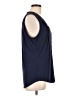 Daniel Rainn Blue Sleeveless Blouse Size L - photo 4