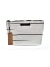 Assorted Brands Gray White Makeup Bag One size - photo 1