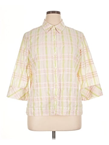 Jh Collectibles 3/4 Sleeve Button-Down Shirt (view 1)