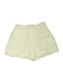 Zara Solid Green Shorts Size XS - photo 2