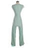 Dee Elly 100% Rayon Chevron-herringbone Green Jumpsuit Size XS - photo 2