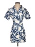 Lush Paisley Blue Casual Dress Size S - photo 1