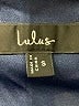 Lulus 100% Polyester Floral Blue Casual Dress Size S - photo 4