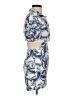 Lush Paisley Blue Casual Dress Size S - photo 4