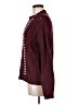 Michael Stars Chevron-herringbone Burgundy Pullover Sweater Size Med (1) - photo 5