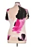 DKNY Graphic Pink Short Sleeve Blouse Size XL - photo 2