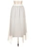 Molly Bracken 100% Polyester Silver White Formal Skirt Size M - photo 1