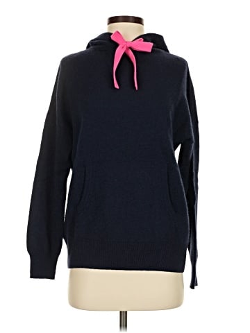 Aqua Cashmere Pullover Sweater (view 1)
