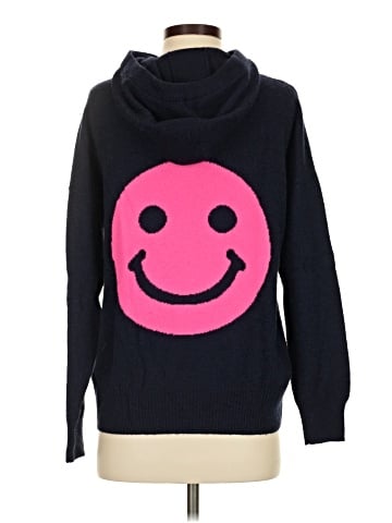Aqua Cashmere Pullover Sweater (view 2)