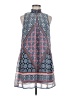 Speechless 100% Polyester Paisley Blue Casual Dress Size M - photo 1