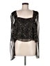 Abbeline Black Long Sleeve Blouse Size M - photo 1