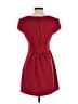 Bardot Solid Red Burgundy Casual Dress Size 6 - photo 2