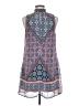 Speechless 100% Polyester Paisley Blue Casual Dress Size M - photo 2