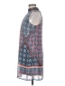 Speechless 100% Polyester Paisley Blue Casual Dress Size M - photo 5