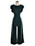 Allegra K Solid Green Jumpsuit Size S - photo 1