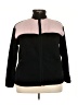 DressBarn Color Block Black Track Jacket Size 3X - photo 1