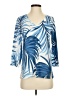 Talbots 100% Cotton Tropical Blue Cardigan Size XS - photo 1