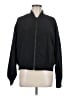 Uniqlo 100% Polyester Solid Black Track Jacket Size M - photo 1