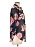 Xtaren 100% Polyester Floral Gray 3/4 Sleeve Blouse Size L - photo 4