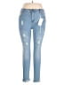 Roswear Solid Blue Jeans Size XL - photo 1