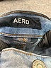 Aero Blue Denim Shorts Size 4 - photo 3