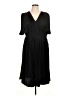 Express 100% Polyester Black Cocktail Dress Size XL - photo 1