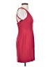 Nicole Miller Solid Red Cocktail Dress Size 2 - photo 4