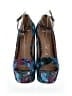 Shoedazzle Stars Blue Heels Size 6 - photo 2