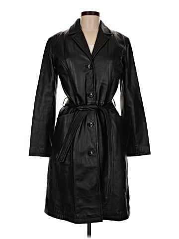 Wilsons Leather Trenchcoat (view 1)