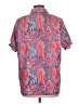 Unbranded Paisley Pink Short Sleeve Button-Down Shirt Size L - photo 2