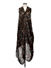 Assorted Brands Print Brown Casual Dress Size S (estimated) - photo 1