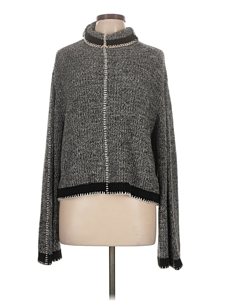 Pre-owned Hosbjerg Cardigan Sweater In Gray