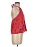 Ramy Brook 100% Polyester Red Sleeveless Blouse Size M - photo 4