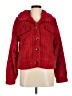 Knapp Studio 100% Polyester Red Faux Fur Jacket Size M - photo 1
