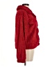 Knapp Studio 100% Polyester Red Faux Fur Jacket Size M - photo 4
