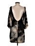 backSTAGE Graphic Brown Cocktail Dress Size XS - photo 2