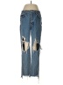 Carmar 100% Cotton Hearts Blue Jeans Size 29 waist - photo 1