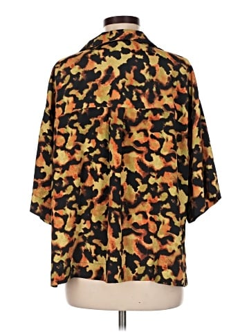 Topshop 3/4 Sleeve Blouse (view 2)