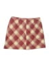 Cider 100% Polyester Argyle Burgundy Red Casual Skirt Size S - photo 2