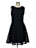metaphor 100% Polyester Black Cocktail Dress Size 12 - photo 1
