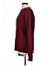 Cherokee 100% Cotton Solid Burgundy Pullover Sweater Size L - photo 5