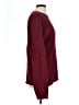 Cherokee 100% Cotton Solid Burgundy Pullover Sweater Size L - photo 4