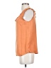 LC Lauren Conrad 100% Polyester Orange Sleeveless Top Size XS - photo 5