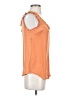 LC Lauren Conrad 100% Polyester Orange Sleeveless Top Size XS - photo 4
