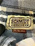 C.E. Schmidt Workwear 100% Cotton Plaid Gray Long Sleeve Button-Down Shirt Size XXL - photo 7