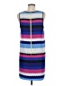 Kensie 100% Polyester Stripes Blue Casual Dress Size M - photo 2