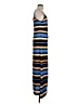 MICHAEL Michael Kors 100% Polyester Stripes Blue Casual Dress Size XS - photo 4