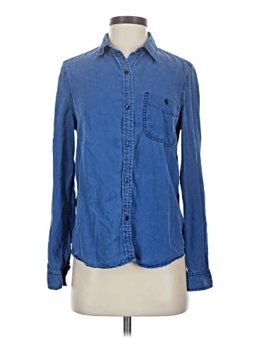 7 For All Mankind Long Sleeve Button-Down Shirt (view 1)